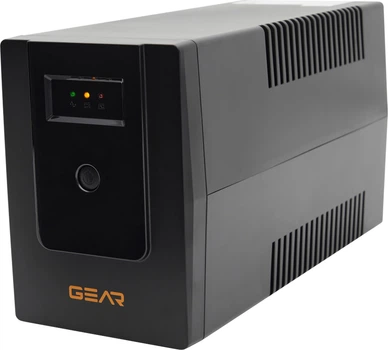 ИБП Gear 900 Вт/1500ВА Black (GU-1500PL)