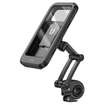 Тримач телефону для велосипеда/мотоцикла Hoco CA101 Rider waterproof bicycle stand 4.5-7" Black