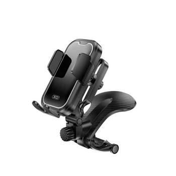 Автомобільний тримач XO C186 Instrument panel clamp arm bracket Black