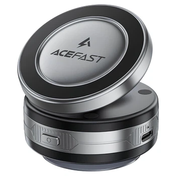 Автомобільний тримач ACEFAST E29 electric Suction cup magnetic wireless charging holder Grey