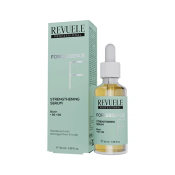 Сыворотка для слабых и поврежденных волос Несмывающаяся Hair Professional Forcessence Strengthening Revuele 50 мл 5061076241006