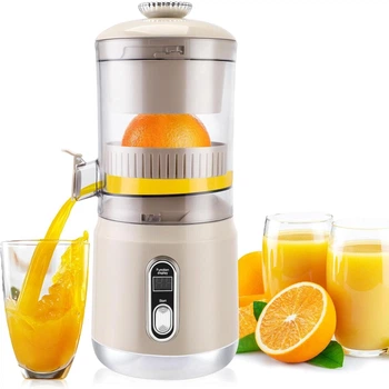 Соковижималка портативна електрична Juicer AND1337 USB 0.5 л, соковижималка для цитрусових з контейнером для відходів