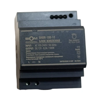 Блок живлення Biom Professional DC12 100W BHDR-100-12 8,3A під DIN-рейку (00-00027981)