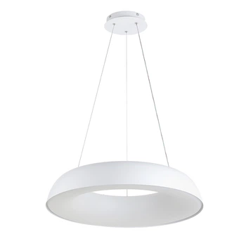 Люстра підвісна світлодіодна смарт LED-кільце Levistella 797MD6018 (580) WH біла