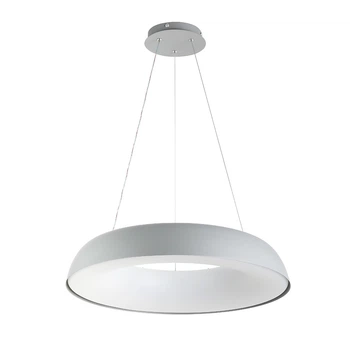 Люстра підвісна світлодіодна смарт LED-кільце Levistella 797MD6018 (580) DGY темно-сіра