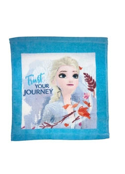 Детское прессованное полотенце 30х30 см «Эльза» Frozen 2 комбинированное Disney