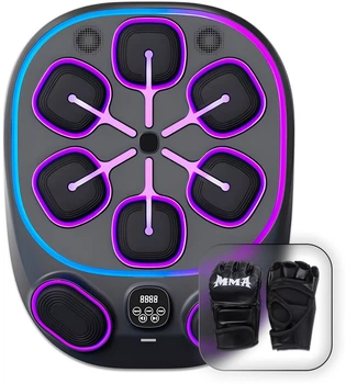 Настенный боксерский тренажер EasyFit музыкальный бокс с апперкотами (56003782)