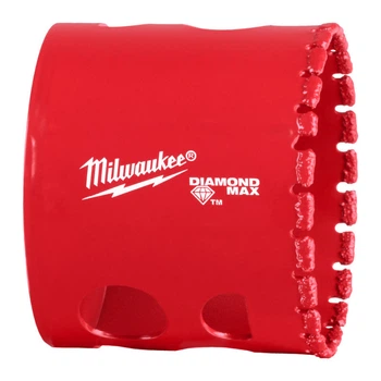 Коронка алмазна Diamond Plus/Max MILWAUKEE, диаметр 51мм (5/8'х18) (сверление с водой)