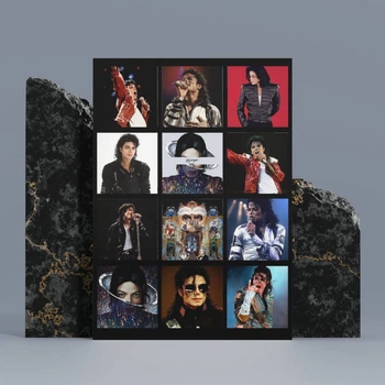 Стикерпак с прорезкой A5 без ламинации Michael Jackson Майкл Джексон (МД01517)