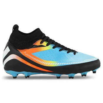 Бутсы футбольные детские с носком SP-Sport Active 768G размер 36 Black-Multicolor