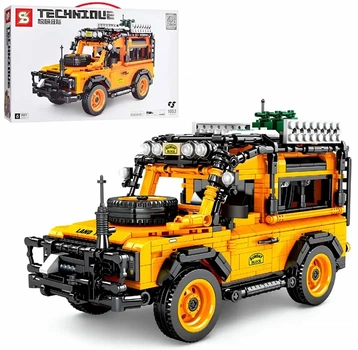 Конструктор 8551 Джип Land Rover инерционный, 1053 детали