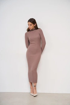 Жіноча сукня SOLMAR 10198 S Milk chocolate