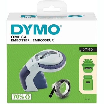 Прибор для тиснения бирок dymo omega usb цветная печать 49 символов колесо управление лента 9 мм - Уценка
