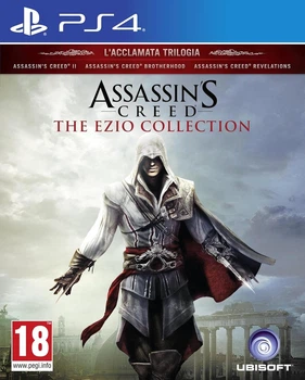 Игра, Ubisoft, Assassin's Creed The Ezio Collection, blue, PS4, PEGI 18, итальянский, базовое издание - Уценка