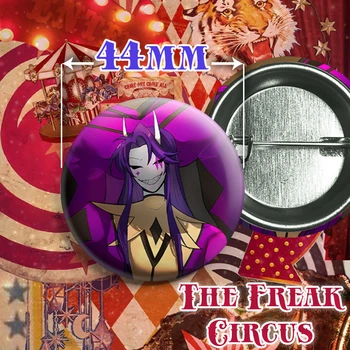 Значок Джестер из игры The Freak Circus. №21. 44мм