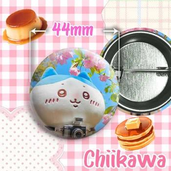 Значок Хачиваре из аниме Чикава / Chiikawa. №5. 44мм