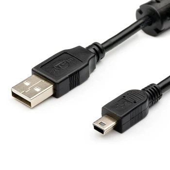 Кабель Atcom (USB 2.0 to MINI USB) 5 pin з феритом 0.8м GPS