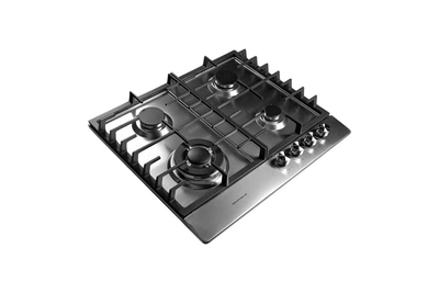 Варильна поверхня Grunhelm (GHIW 0427 MI WOK) газ нерж.сталь чавун