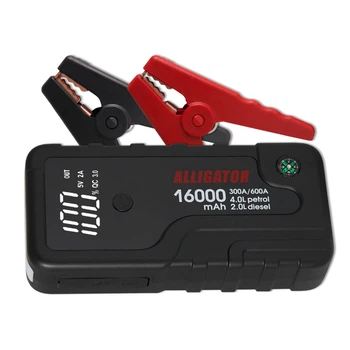 Пусковое устройство Alligator Jump Starter 300/600 A 16000 mAh (JS841)