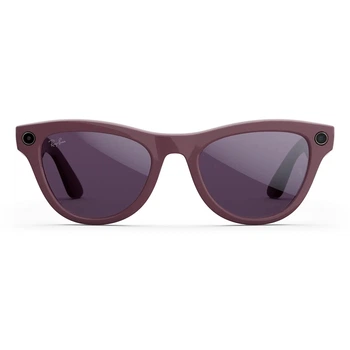Смарт-очки Ray-Ban Meta Skyler Gen 2 Standard Shiny Mystic Violet Frame / Clear to Amethyst Transitions Lenses (RW4014 6701CH 52-20)
