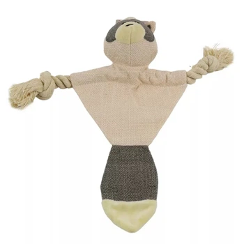 Іграшка для собак Comfy Flatty Plush Raccoon 39 см - бежевий