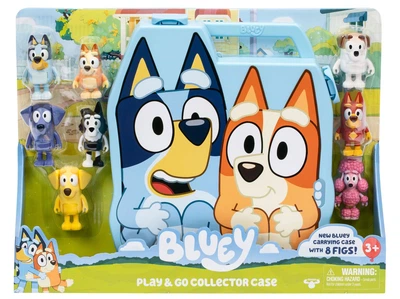 Ігровий набір Bluey валіза Play & Go з 8 фігурками 3680957 (0630996176382)