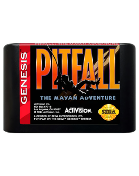 Игра Sega Mega Drive Pitfall: The Mayan Adventure USA Английская Версия Только Картридж Б/У