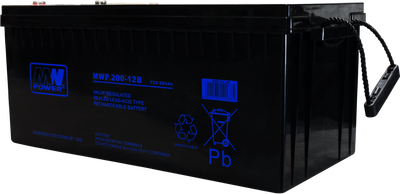 Акумуляторна батарея MW Power MWP 200-12B VRLA AGM 12 В 200 Ач (5902135121375)