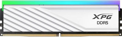 Оперативна пам'ять ADATA DDR5-6000 16384MB PC5-48000 XPG Lancer Blade RGB White (AX5U6000C3616G-SLABRWH)