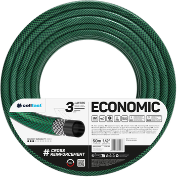Waz ogrodowy Cellfast Economic 1/2″ 50 m (10-003)