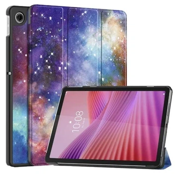 Чехол Smart Case на Lenovo Tab (10.1") 2025 / чехол для планшета с функцией подставки / galaxy