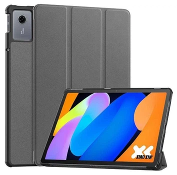 Чехол Smart Case на Lenovo Idea Tab (11") 2025 / чехол для планшета с функцией подставки / серый