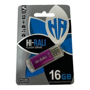 USB Флешнакопичувач 16 гб Rocket Violet Hi-Rali