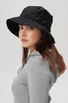 Жіноча Компактна Панамка Трансформер Packable Hat Black (8056196)