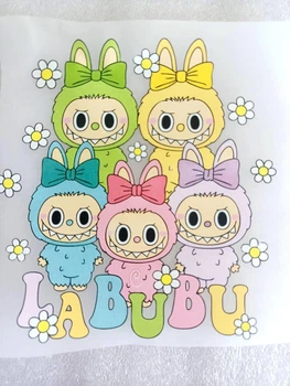 Термонаклейка для одягу Labubu Лабубу 7 (#0857-ПР)