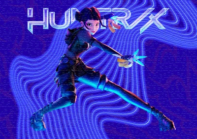 Фотопазл 29*20 см А4 120 елементів Zoey. Huntrix. K-Pop demon hunters (#1081-П)