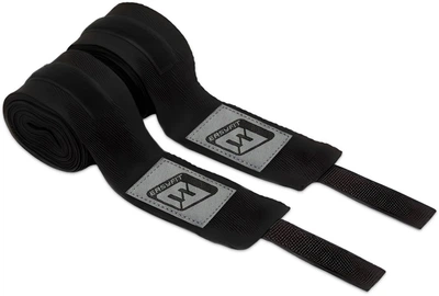 Бинти для боксу EasyFit Classic Wrap 3.5 м Чорні (56003776)