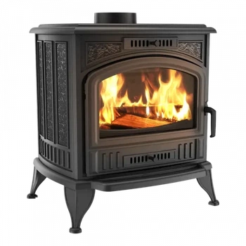 Чугунная печь-камин Kratki KOZA K6 Ø150 8,0 кВт