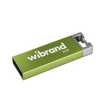 Флеш-накопичувач Wibrand USB 2.0 Chameleon 4Gb Light Зелений