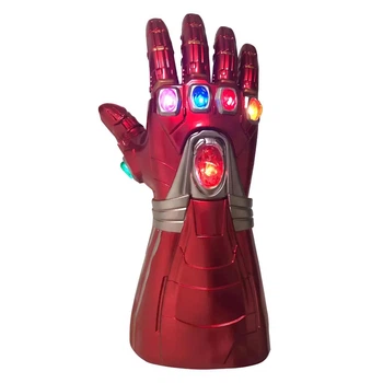 Перчатка бесконечности Железного человека 36 см светится. Перчатка Iron Man. Мстители финал