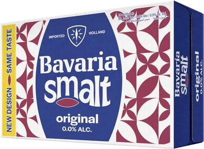 Упаковка пива Bavaria світле фільтроване 0.0% 0.33 л x 24 шт. (8714800035347_8714800023214)