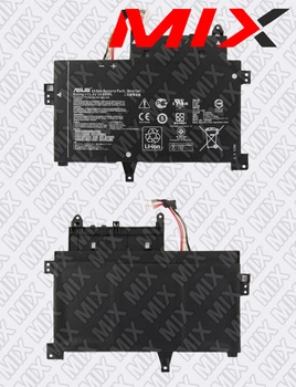Батарея для ASUS Transformer Book TP500 TP500LA TP500LB TP500LN TP500LNT (B31N1345) 11.4V 4110mAh 14280000 Original