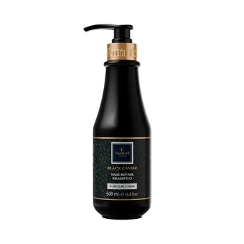Шампунь Famirel Black Caviar Shampoo для кучерявого волосся, з екстрактом чорної ікри 500мл