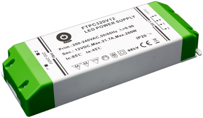 Zasilacz POS LED 12 V 21.7 A 260.4 W (FTPC320V12)