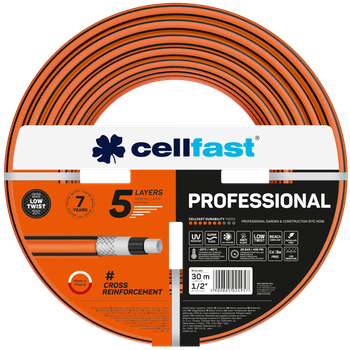 Wąż ogrodowy Cellfast PROFESSIONAL 1/2″ 30 m (15-041)