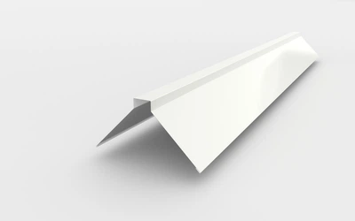 Планка Конька PSM Profile 0,45 мм 1250 мм глянцевая Белая RAL 9003