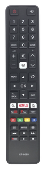 TOSHIBA CT-8069 / TOSHIBA CT-8518 LED TV пульт ДУ - 2906