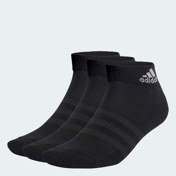 Носки adidas IC1277 Три пары носков Cushioned Sportswear Ankle (31-33) черный (4066746286685)