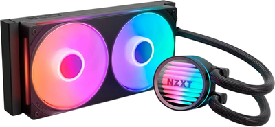 Chłodzenie wodne NZXT Kraken Core 240 Black with RGB fans Single Frame (RL-KR24C-B1)