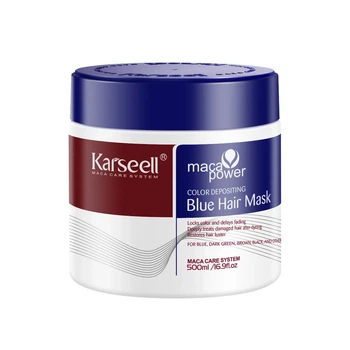 Маска для покраски волос Karseell Blue